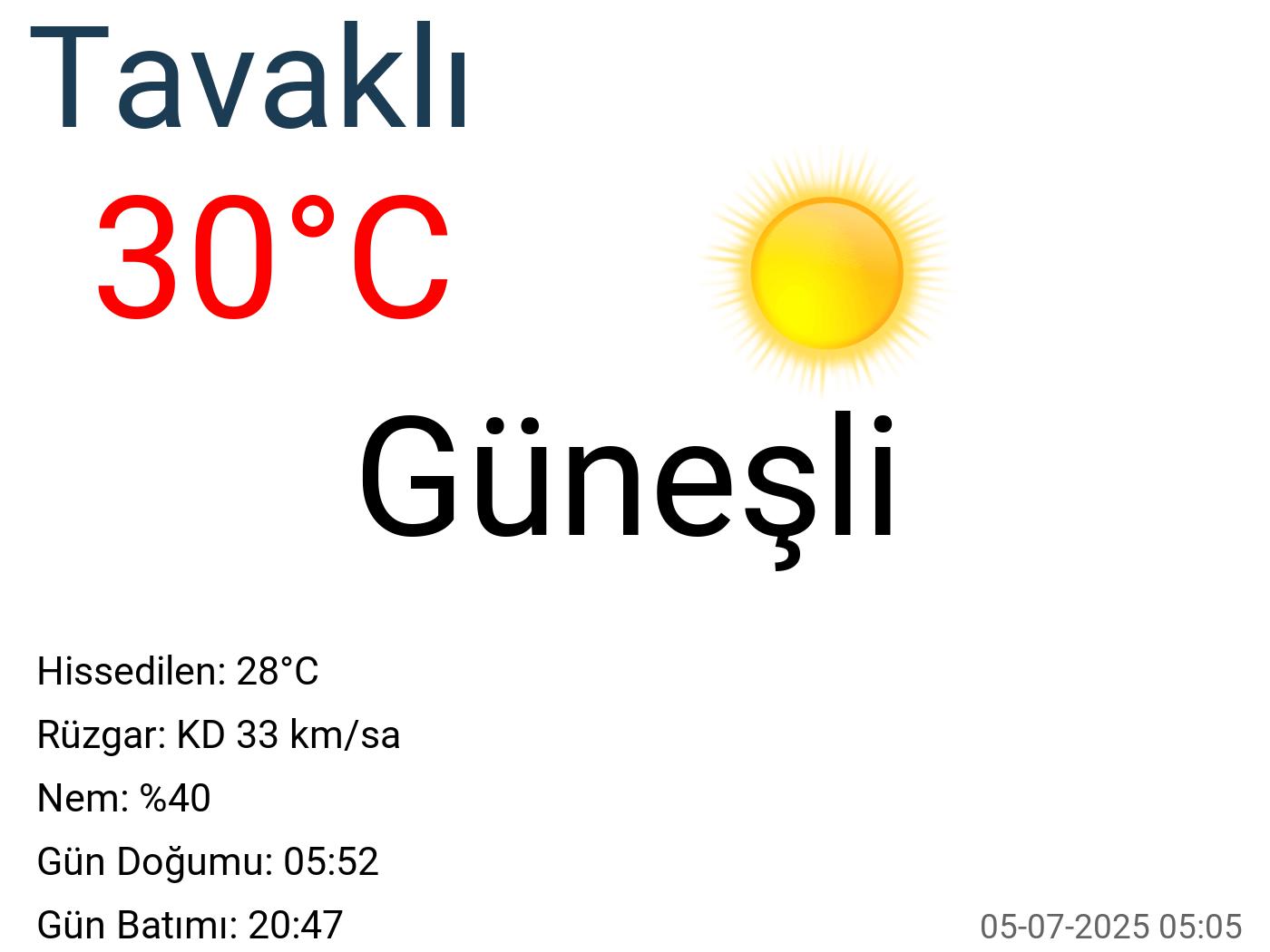 Tavaklı hava durumu 90 günlük Tavaklı hava durumu 90 günlük