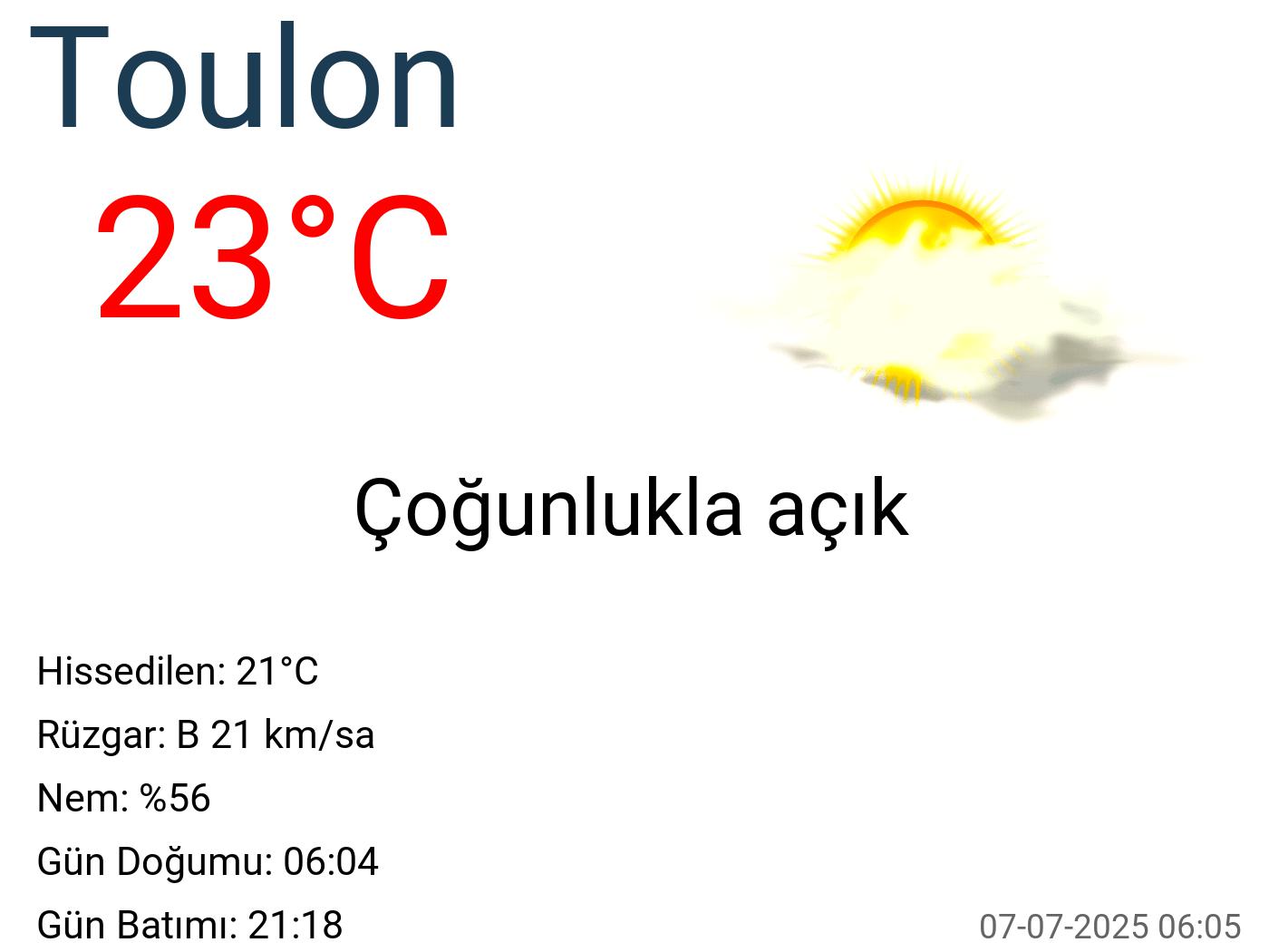 Toulon hava durumu 15 günlük Toulon hava durumu 15 günlük