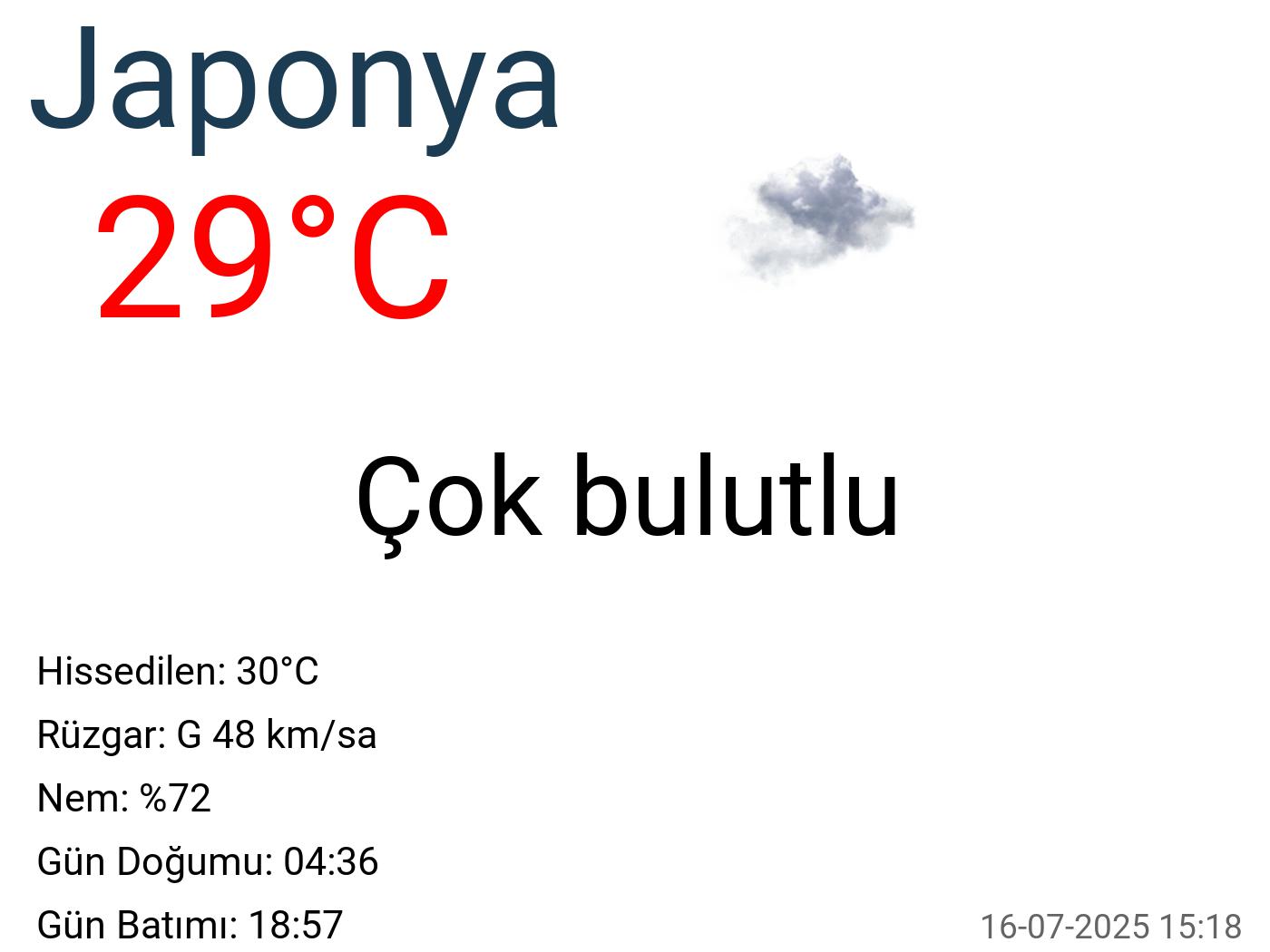Japonya hava durumu 30 günlük Japonya hava durumu 30 günlük