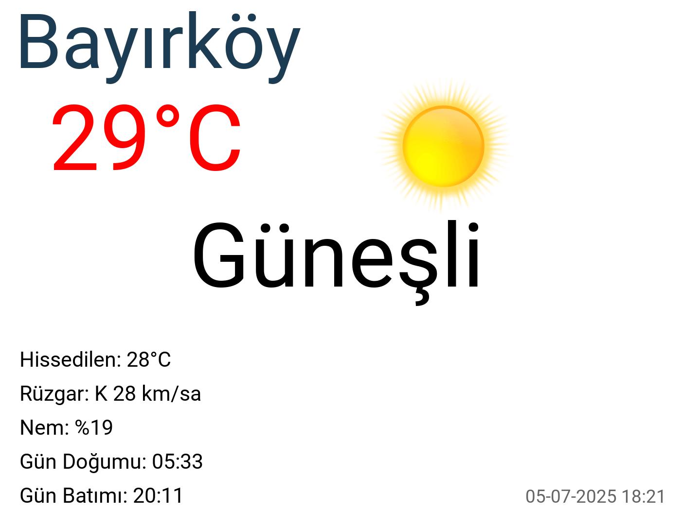 Bayırköy hava durumu 15 günlük Bayırköy hava durumu 15 günlük