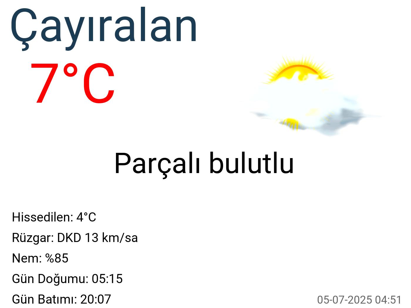 Çayıralan hava durumu 90 günlük Çayıralan hava durumu 90 günlük